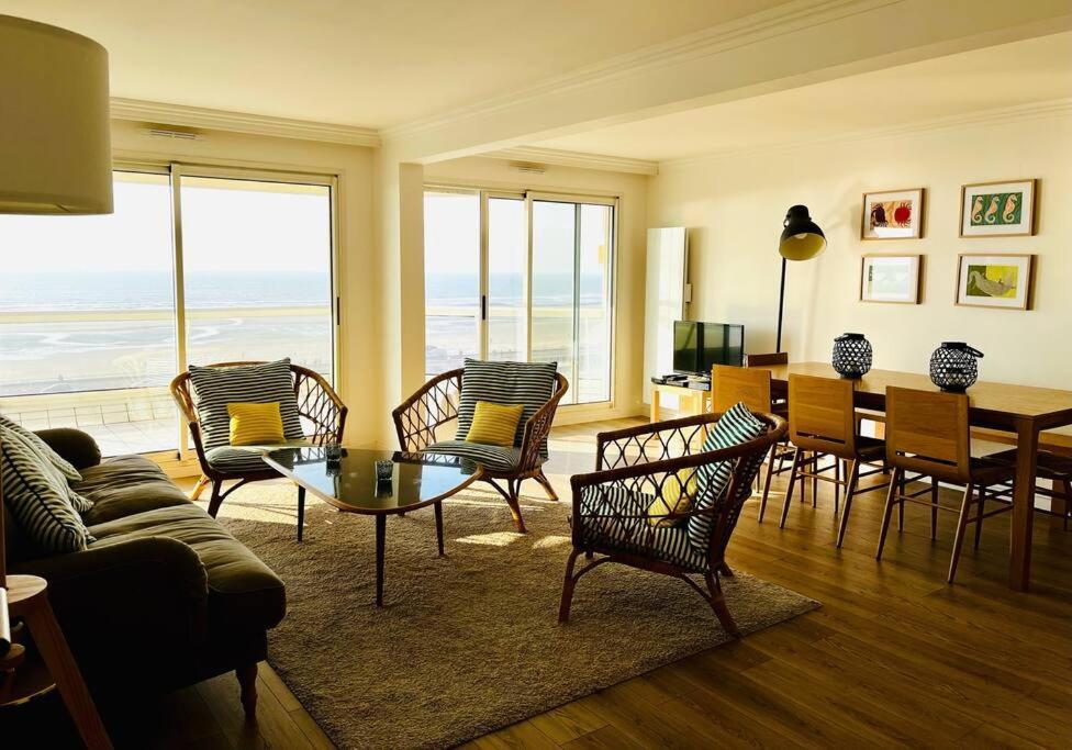 Appart T4 Lumineux Avec Terrasse Vue Mer 勒图凯－巴黎普拉日 外观 照片